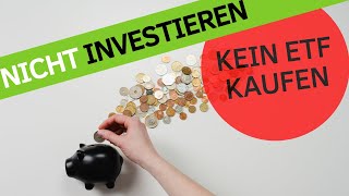 4 Gründe nicht in ETFs zu investieren [upl. by Oag]