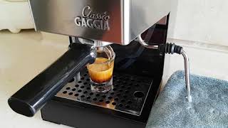 Best 2018 Home Espresso Machine Gaggia Classic Perfect Espresso Crema [upl. by Atekan276]