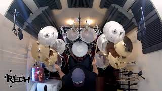 Rech Stealth Low Volume Cymbals VS B8 Metal Rech Cymbals  DrumCamDAN [upl. by Jair]