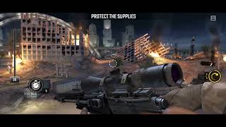 War Sniper Z10 Mission 13 Appetite For War Protect The Supplies [upl. by Birdie53]