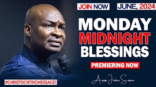 MONDAY MIDNIGHT BLESSINGS 17TH JUNE 2024  Apostle Joshua Selman Good Word [upl. by Airrotal318]