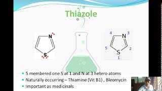 Heterocyclic Compounds  Thiazole [upl. by Hilton]