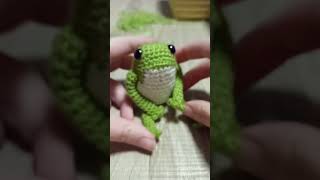 🐸🐸 Frog 🐸🐸 ganchillo amigurumi ganchillocreativo crochet frog rana doll tejer [upl. by Acinomed140]