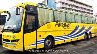 NWKRTC Airavat ClubGold Class Volvo 9400 B9R Multi Axle Bus [upl. by Assertal]