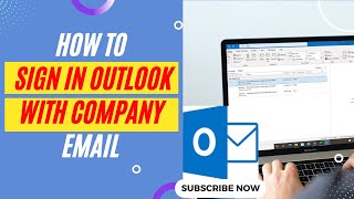 How to Add Company Email With Outlook  How to Sign In Outlook With Company Email [upl. by Zsuedat]