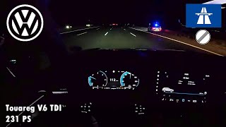 2024 Volkswagen Touareg V6 TDI 231 PS NIGHT POV DRIVE TOPSPEED and ACCELERATION 60 FPS1440p [upl. by Aneekan]