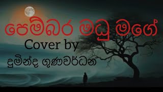 COVER SONG Duminda Gunawardena PEMBARA MADU MAGE [upl. by Amiarom107]