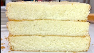 The best homeade vanilla cake recipe [upl. by Decima]