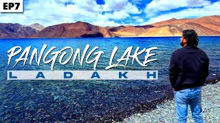 Ep7 Pangong Lake trip to Chang La Pass  3 Idiots Point at Pangong Lake amp Tea at Chang La Pass Snow [upl. by Esinwahs538]