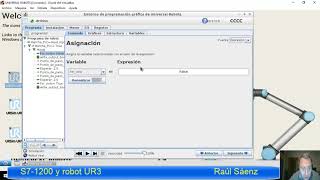 S71200 comunicacion profinet con UR3 Video 3 [upl. by Hackett]