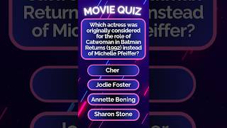 Catwoman Casting Shock The Actress Almost Cast in Batman Returns shorts movietrivia moviequiz [upl. by Lednyk]