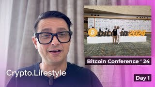 Bitcoin Conference in Nashville 2024 Day 1 [upl. by Anailuig]