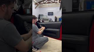 2002 Chevy Camaro door panel removal [upl. by Ahsemrak844]