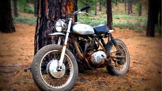 1974 Triumph TR5T Single Track in Tahoe [upl. by Esmerolda]