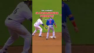 Top 6 HIGHEST IQ Baserunning Moments in MLB History  Part 1 [upl. by Ilonka]