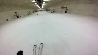 Snozone Castleford  Fastest Skiing at Xscape [upl. by Nalyad340]