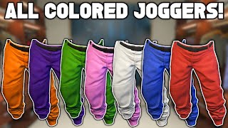 How To Get ALL The JOGGERS In GTA 5 Online 167 GTA 5 Colored Joggers Glitch Clothing Glitches [upl. by Biernat]