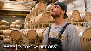 Whiskey Distiller  Grainger Everyday Heroes [upl. by Rednal]