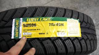 WESTLAKE SW606 SNOW TIRE REVIEW SHOULD I BUY THEM [upl. by Enelrahs]