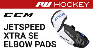 CCM JetSpeed Xtra SE Elbow Pad Review [upl. by Stew687]