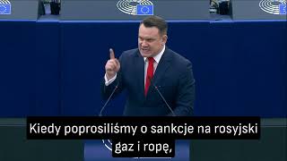 ZOBACZ Debata na wniosek PO w Parlamencie Europejskim [upl. by Rett480]