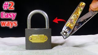 Unlock Any Lock Without a Key 2 Simple Methods  How To [upl. by Nitnerb]