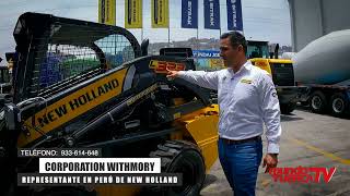 Minicargador New Holland L323  Corporation Withmory [upl. by Ahsirkal198]