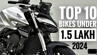 Top 10 Best Bikes Under 150 Lakh OnRoad💥2024 Best Bikes150 Lakh BikesEpic Autos Tamil [upl. by Pegma694]