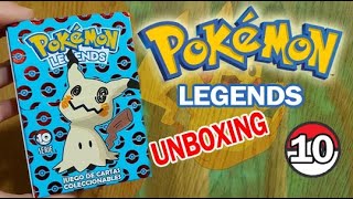 UNBOXING Cartas POKEMON LEGENDS  Serie 10 [upl. by Nedra]