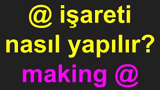 bilgisayarda  nasıl yapılır bilgisayarda et işareti nasıl yapılır et işareti making  making at [upl. by Ativak437]