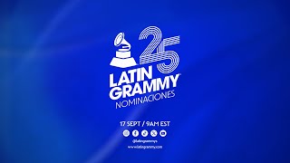 Anuncio de Nominaciones Latin GRAMMY 2024 [upl. by Fina743]