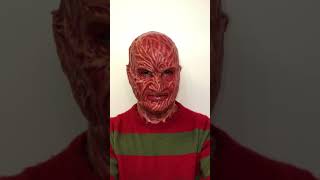 Roberto Freddy Krueger Silicone Mask [upl. by Selina]