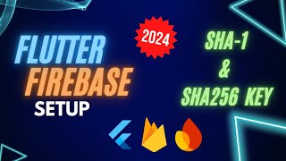 🔥 Flutter Firebase Setup 2024  Generate SHA1 Key  Quick Easy Tutorial  Setup Firebase for Flutter [upl. by Alleris369]