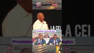 Laurent Gbagbo dénonce la CEI laurentgbagbo alassaneouattara cotedivoire aes mali niger faso [upl. by Eelano]