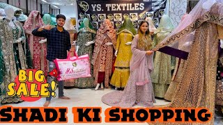 Hyderabad Khada Dupatta Tail Cut Gown Sharara Bridal Expo OFFER YS Textiles Hyderabad [upl. by Oiligriv]