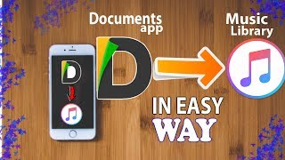 file transfer from documents app to music [upl. by Yemorej]