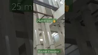 Bucket Elevator in flour mill plant short buhler technology flourmill [upl. by Tnomal243]