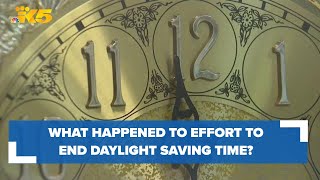 What happened to the move to eliminate daylight saving time [upl. by Acnalb]