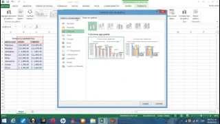 Gráficas comparativas en excel 2015 [upl. by Curry561]