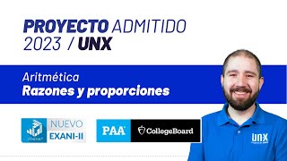 Razones y proporciones  Aritmética  Examen de admisión 2023 [upl. by Ailaza]