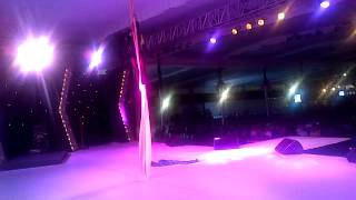 Neil Ribeiro International events concepts  Wiz Creations Goa Presents The Russian Ariel acrobat [upl. by Aerdnaid]