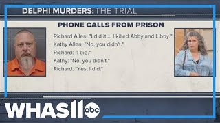 Delphi Murders Trial Jurors hear suspects jail phone calls [upl. by Adnolahs992]