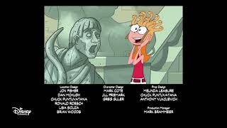 Phineas and Ferb Greece Lightning ending scene with end credits [upl. by Ahsietal]