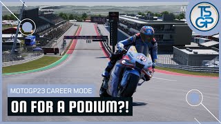 ON FOR A PODIUM │ MotoGP23 Career Mode 46 [upl. by Atram822]