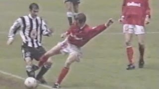 Chris Morris nails Keith Gillespie 1996  Boro v Newcastle [upl. by Anoyk]