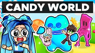 Surviving CANDY MONSTERS in Roblox [upl. by Woodruff]