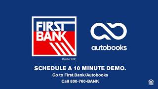 First Bank Autobooks  Automated Accounting [upl. by Akital]