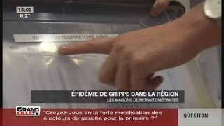 Epidemie de grippe dans la région [upl. by Inek]