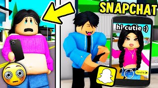 CATFISHING ONLINE DATERS As A BADDIE On SNAPCHAT in BROOKHAVEN RP [upl. by Glorianna]