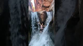 Utahs Kanarra Falls Trail A Must Do Adventure Shorts Hiking [upl. by Errick]